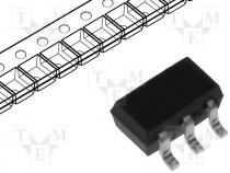 BCM847BS - Transistor NPN / PNP, bipolar, 45V, 100mA, 300mW, SOT363