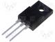 Transistor N-MOSFET, unipolar, 800V, 4.3A, 30W, TO220ISO