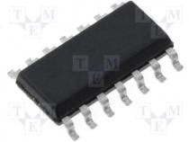 TTL-Cmos - IC digital, D flip-flop, SOP14