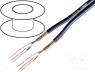 Cable microphone cable, 2x2x0,22mm2, spiral screening pairs