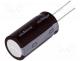 UPH2W101MHD - Capacitor electrolytic, THT, 100uF, 450V, Ø16x35.5mm, Pitch 7.5mm