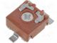 CA6VSMD-100K - Potentiometer mounting, single turn, 100k, 100mW, SMD, 25%