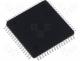 Integrated circuit, 64Kx16 FLASH 52I/O 25MH TQFP64