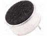 BCM-9745P - Microphone, Body dim Ø9.7x4.5mm, 2.2k, 600uA, 1.5....10V, SNR 60dB
