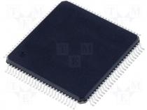 Integrated circuit 32k x24 Flash 84I/O 32MHz TQFP100