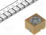 Variable capacitor - Trimmer ceramic, 1.4pF÷3pF, SMD, brown, 100VDC
