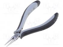 Pliers, round, ESD, Blade length 20mm, Tool length 130mm