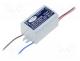 Pwr sup.unit switched-mode, for LED diodes, 4.2W, 2....6V, 700mA