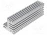 Heatsink extruded, TO220, natural, L 84mm, W 30mm, H 31mm, 5.5K/W