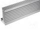 Heatsinks - Heatsink extruded, TO220, natural, L 1000mm, W 55mm, H 31mm