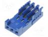 Connector - Plug, wire-board, female, PIN 3, 2.54mm, IDC, for cable, HE14
