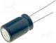  Low Impedance - Capacitor  electrolytic, low impedance, THT, 330uF, 25V, Pitch 5mm