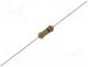 Power resistor - Resistor  carbon film, THT, 470, 1W, 5%, Ø3.2x9mm, Leads  axial