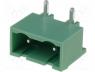 2EDGRC-7.5-02P - Pluggable terminal block, socket, male, 7.5mm, angled, ways 2, 20A