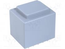 Transformer  encapsulated, 2.4VA, 230VAC, 12V, 12V, 0.1A, 0.1A, IP00