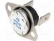   - Sensor  thermostat, Output conf  NC, Topen 80C, Tclos 60C, 10A