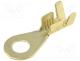 Ring terminal, M4, 1....2.5mm2, crimped, for cable, non-insulated
