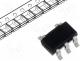 A/D converter, Channels 1, 10bit, 22ksps, 2.7....5.5VDC, SOT23-5