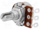 Resistor Variable - Potentiometer  shaft, single turn, 50k, 63mW, 20%, on cable, 6mm