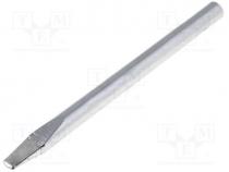 Tip, chisel, 2mm, for WEL.WHS40 station, for WEL.WHS40D station