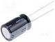 UVZ1A331MED - Capacitor  electrolytic, THT, 330uF, 10V, Ø6.3x11mm, Pitch 2.5mm