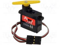 POLOLU-2142 - Motor DC, servomechanism, 6VDC, micro, Torque 16Ncm, 0.07s/60°