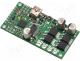 DC-motor driver, 21.77kHz, 23A, Uin mot 5.5....40V, Uin log 3.3V