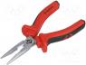 Pliers, half-rounded nose, 140mm