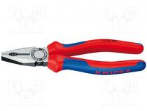 KNP.0302180 - Pliers, universal, 180mm, for bending, gripping and cutting