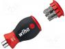 WIHA.380101 - Set  screwdriver bits, 6pcs, Philips cross, flat, 25mm