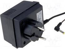 Pwr sup.unit  transformer type, 4.5VDC, 0.8A, Out 4/1,7, 3.6W