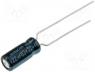   - Capacitor  electrolytic, 22uF, 63V, Ø5x11mm, Package  tape