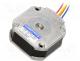 POLOLU-2296 - Motor  stepper, 5.4VDC, dbl.sided shaft  no, max.186mNm, 1000mA