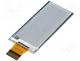 e-paper display - Display  e-Paper, 2", 172x72, Window dimensions 48.16x20.16mm