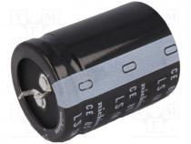 Capacitors Electrolytic - Capacitor  electrolytic, THT, 2200uF, 200V, Ø35x45mm, 20%, 3000h