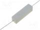 CRL15W-15R - Resistor  wire-wound ceramic case, THT, 15, 15W, 5%, 48x13x13mm