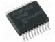 PIC microcontroller, EEPROM 256B, SRAM 768B, 48MHz, SMD, SSOP20