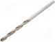  - Drill bit, Ø 2.4mm, Application  metal, plastic, hardened