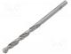  - Drill bit, Ø 3mm, Application  metal, plastic, hardened