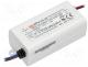 APV-12-12 - Pwr sup.unit  switched-mode, for LED diodes, 12W, 12VDC, 1A, IP30