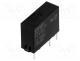 Relay  electromagnetic, SPST-NO, Ucoil 12VDC, 5A/250VAC, 5A/30VDC