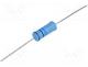 VR68000002004JAC00 - Resistor  metal glaze, THT, 2M, 1W, 5%, Ø6.8x19mm, 200ppm/C