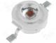OSR5XAE3E1E - Power LED, EMITER, 3W, red, 80(typ)lm, 140, 625nm, 700mA, 2.5....3.5V