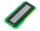 Display  LCD, alphanumeric, STN Positive, 16x1, Char 5.95mm