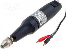 Miniature drill, 12000....20000rpm, 45W, 12....18VDC, 0.4....3.5mm