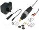 Drill with accessories, 12000....20000rpm, 45W, 12....18VDC, 0.3....3.2mm