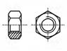 B2/BN109 - Nut, hexagonal, M2, steel, Plating  zinc, H  1.6mm, Pitch  0,4, 4mm