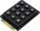  - Keypad  plastic, Number of keys  12, none, plastic, 200m, 1N, 20mA