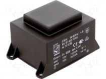   - Transformer  encapsulated, 33VA, 230VAC, 15V, 15V, 1100mA, 1100mA