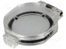 09455020001 - Cover, 22mm, har-port, -25÷70C, Ø22.3mm, IP65/IP67